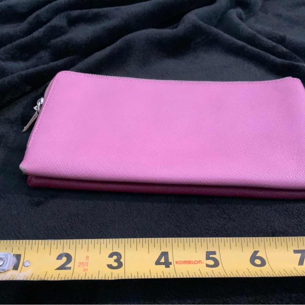 Coach two tone wristlet